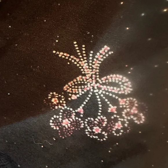 Coach Black Floral Tote Bag + Scarf - Picture 9 of 9